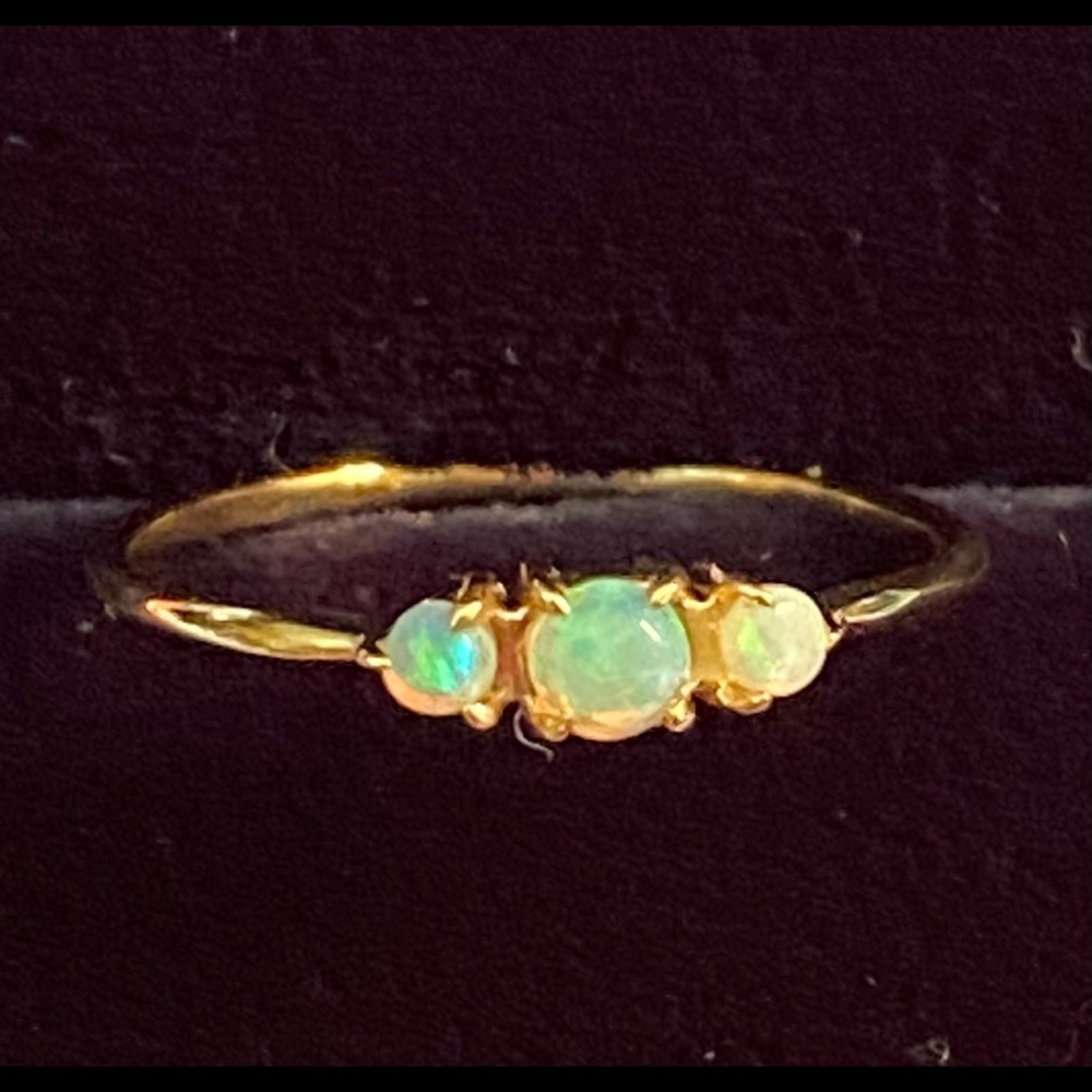 <SOLD> Catbird Sleeping Beauty Opal Ring 5